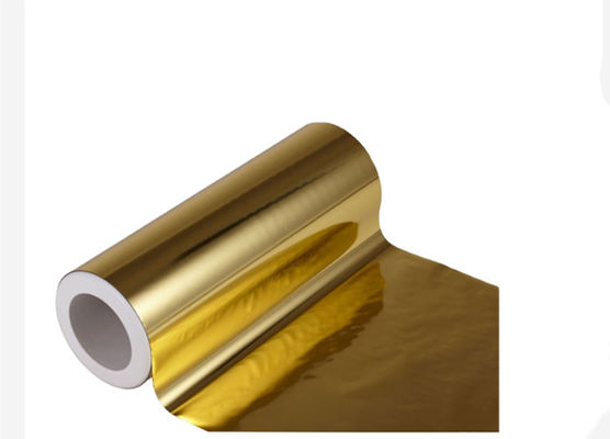Customized Metalized BOPP Film Glitter Gold Aluminum Foil
